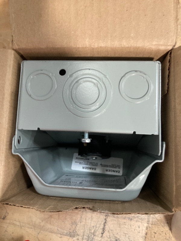 Photo 2 of GE Energy U013P Midwest Electric 30A; 120V; Surface Mount Outdoor Receptacle Enclosure
