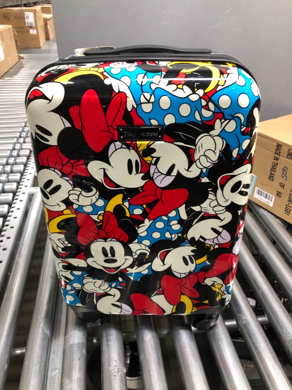 Photo 3 of American Tourister Disney Hardside Luggage with Spinners, Minnie Mouse 2, 2-Piece Set (18/20) 2-Piece Set (18/20) Minnie Mouse 2