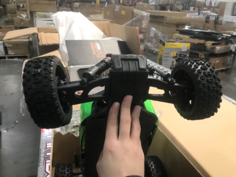 Photo 5 of ARRMA 1/10 Typhon 4X4 V3 MEGA 550 Brushed Buggy RC Truck RTR (Transmitter, Receiver, NiMH Battery and Charger Included), Green, ARA4206V3
