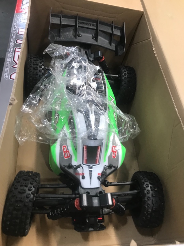 Photo 6 of ARRMA 1/10 Typhon 4X4 V3 MEGA 550 Brushed Buggy RC Truck RTR (Transmitter, Receiver, NiMH Battery and Charger Included), Green, ARA4206V3
