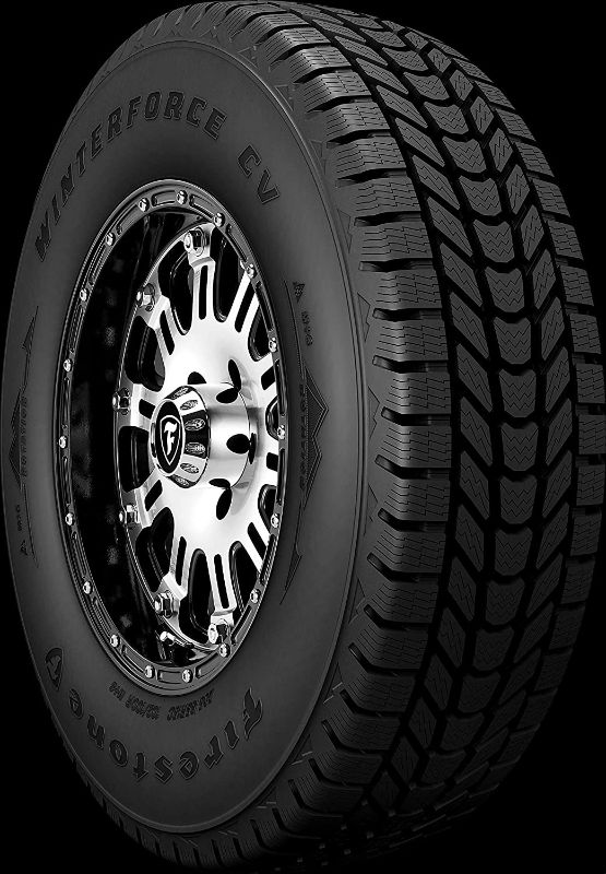 Photo 1 of 4 tires
Firestone Winterforce 2 UV Studdable Winter/Snow Tire P225/75R15 102 S
