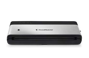 Photo 1 of FoodSaver VS0150 Sealer PowerVac Compact Vacuum Sealing Machine, Vertical Storage, Black
