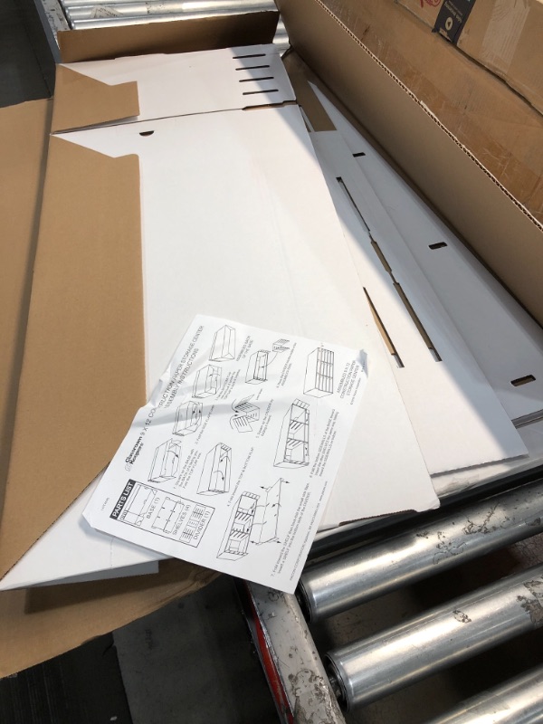 Photo 1 of Classroom Keepers 9" x 12" Construction Paper Storage, White, 9-3/8"H x 29-1/4"W x 12-7/8"D, 1 Piece
