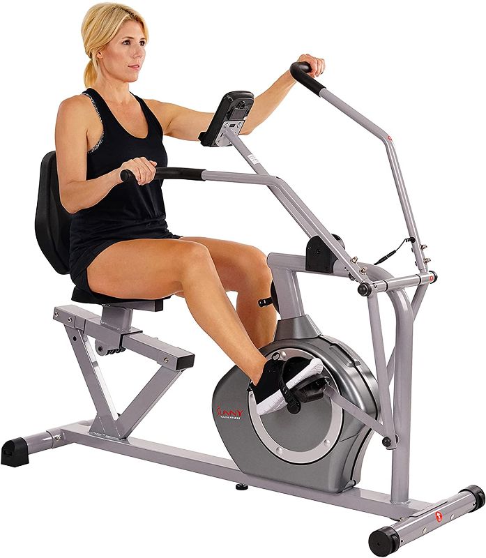 Photo 2 of ***PARTS ONLY*** Sunny Health & Fitness Magnetic Recumbent Exercise Bike scratched