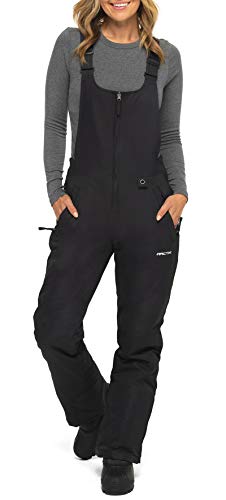 Photo 1 of Arctix Women's Essential Insulated Bib Overalls, Black, X-Large Short
(16-18)