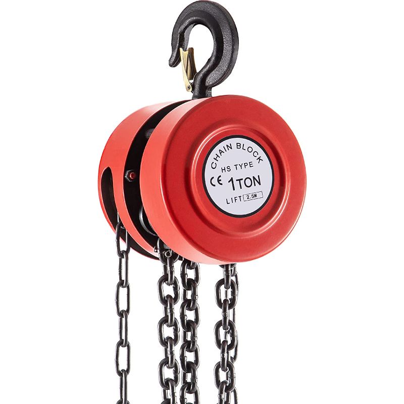 Photo 1 of  Hand Chain Hoist, 2200 lbs /1 Ton Capacity Chain Block, 8ft/2.5m Lift Manual Hand Chain Block **USED***