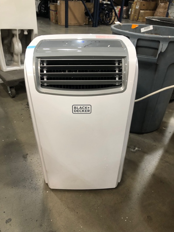 Photo 2 of BLACK+DECKER Portable Air Conditioner with Remote Control, White
model: BPACT14WT
serial number: 86576Z2106220150743