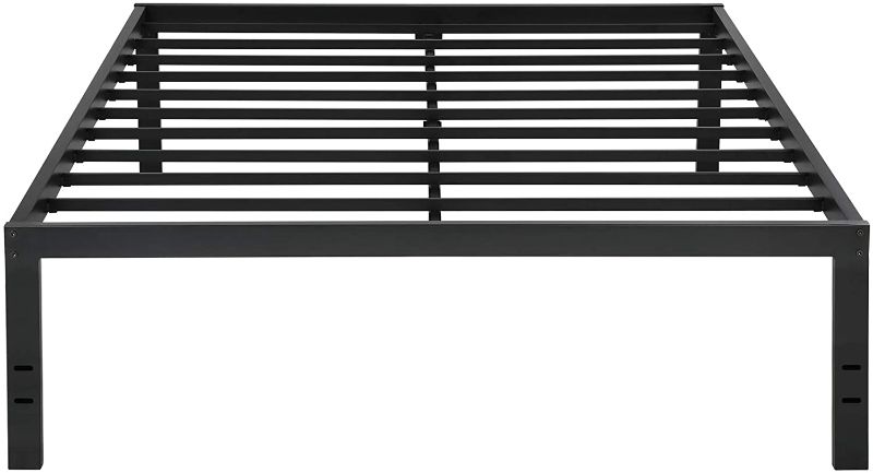 Photo 1 of 18 inch Tall Steel Slat / Non-slip Support S-3500 High Profile Platform Bed Frame, King
