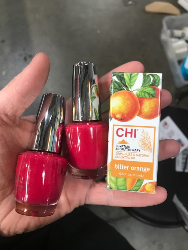 Photo 1 of 1. OPI Infinite Shine - Dutch Tulips - #ISLL60, set of 2
2. CHI Egyptian Aromatherapy 100% Pure & Natural Bitter Orange Essential Oil
