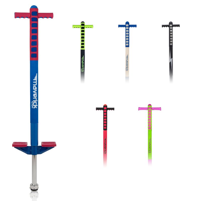 Photo 1 of Flybar Foam Maverick Pogo Stick for Kids Age 5 & up, 40 to 80 Lbs, Toy for Kids 5 and up
