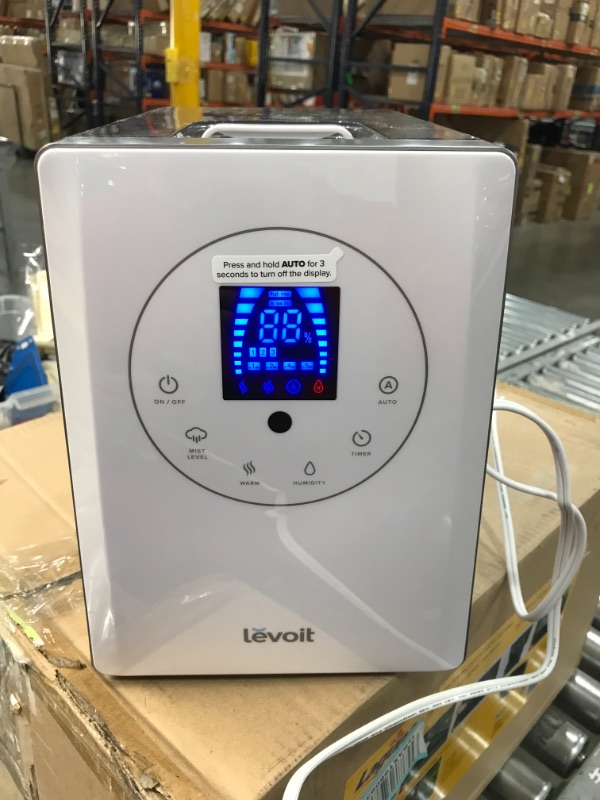 Photo 2 of Levoit Humidifiers, 6L Warm and Cool Mist Ultrasonic Humidifier for Bedroom