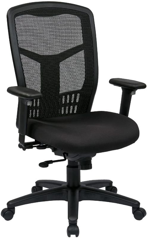 Photo 1 of MISSING HARDWARE AND PARTS PARTS ONLY***Pro-Line II 90662-30 ProGrid High Back Managers Chair
