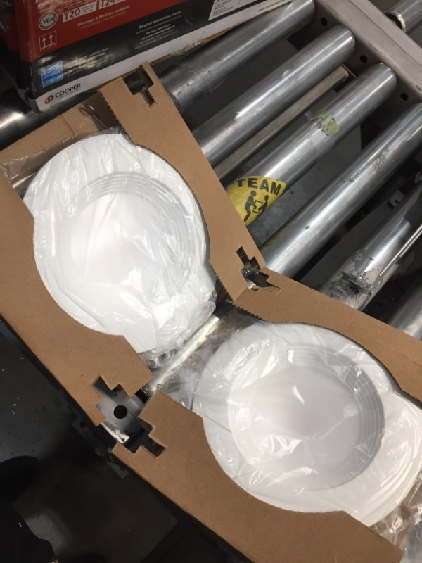 Photo 1 of *READ BELOW** Halo LT 6 in. New Construction IC Housing and Dimmable White Integrated LED Recessed Ceiling Light Retrofit Kit (4-Pack)
