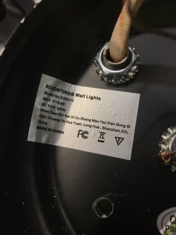 Photo 4 of *READ BELOW** KOONTING 2-Light Industrial Bathroom Vanity Light