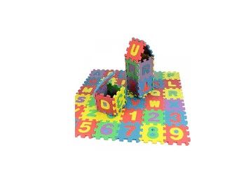 Photo 1 of KIDS FOAM PUZZLE FLOOR PLAY MAT, WITH LETTERS 36 TILES FOR BABIES