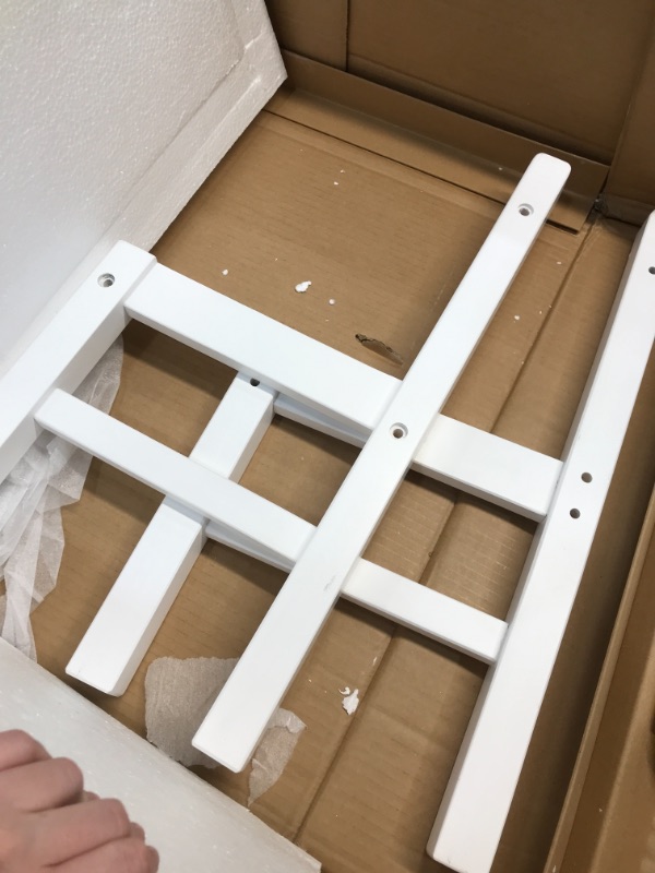 Photo 1 of *READ BELOW** Melissa & Doug Wooden Lift-Top Desk & Chair - White
