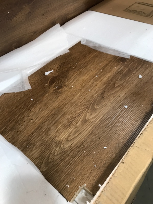 Photo 1 of *READ BELOW*** 58" Barn Door Fireplace TV Stand - Barnwood
