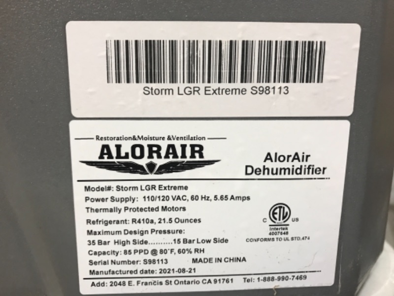 Photo 3 of (NOT FUNCTIONAL; SCRATCH DAMAGE)
alorair strom lgr extreme s98113