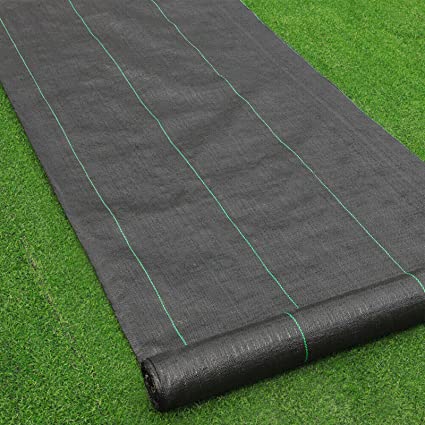 Photo 1 of (TORN MATERIAL)
Goasis Lawn Weed Barrier Control Fabric Ground Cover Membrane Garden Landscape Driveway Weed Block Nonwoven Heavy Duty 125gsm Black,5FT x 300FT
