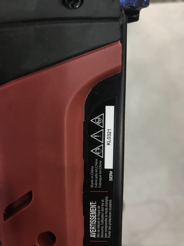 Photo 1 of 6 in. Electric Stapler and Brad Nailer