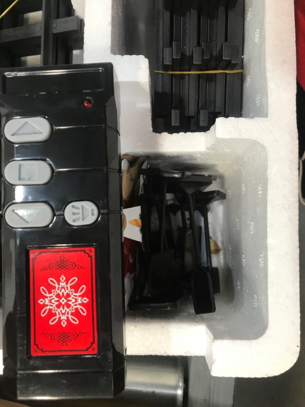 Photo 2 of EZTEC Remote Control North Pole Express Christmas Train Set
