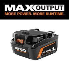 Photo 1 of 18V 4.0 Ah MAX Output Lithium-Ion Battery
