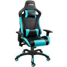 Photo 1 of **PARTS ONLY** Leopard Gaming Chair, High Back PU Leather Office Chair, Swivel Racing Chair with Adjustable Armrest