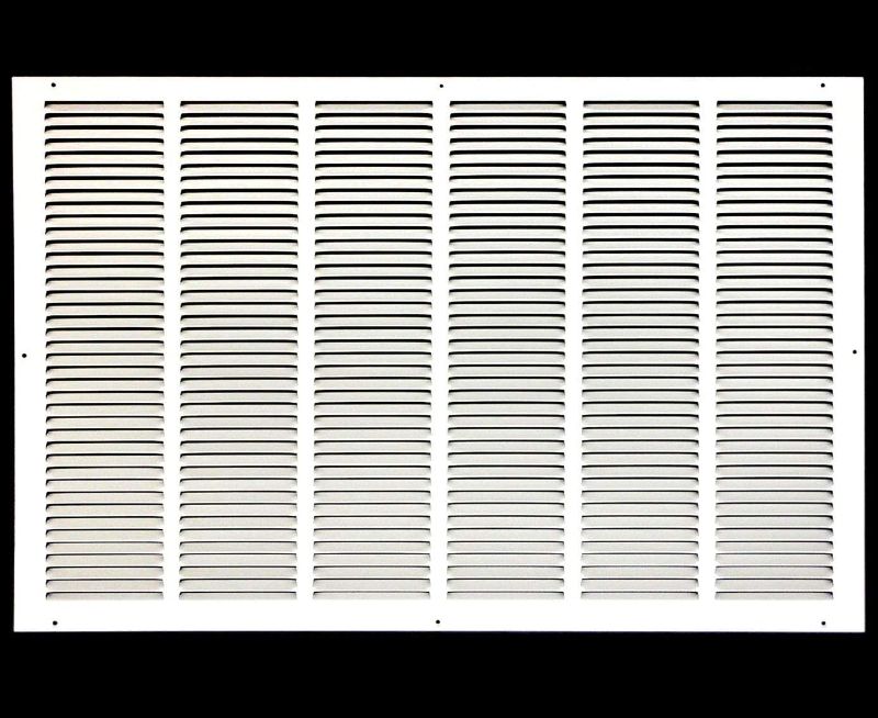 Photo 1 of 34" x 14" Return Air Grille - Sidewall and Ceiling - HVAC Vent Duct Cover Diffuser 