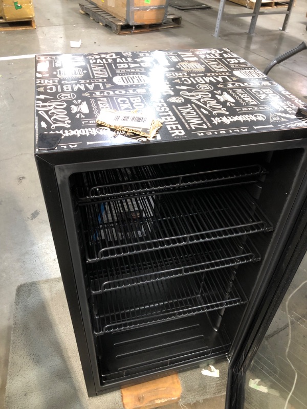 Photo 3 of ***COSMETIC DAMAGED***
NewAir Beverage Refrigerator Cooler with 126 Can Capacity - Mini Bar Beer Fridge with Right Hinge Glass Door - Cools to 34F - AB-1200BC1 - Beers of the World
