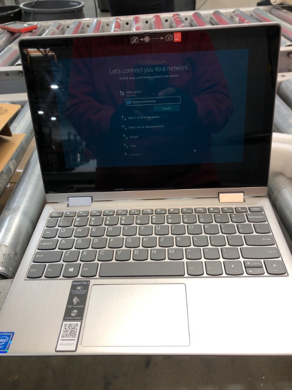 Photo 2 of ***USED***
Lenovo IdeaPad Flex 3 Laptop, 11.6" FHD IPS Touch 250 nits, N5030, UHD Graphics 605, 4GB, 128GB SSD, Win 10 Home S Mode