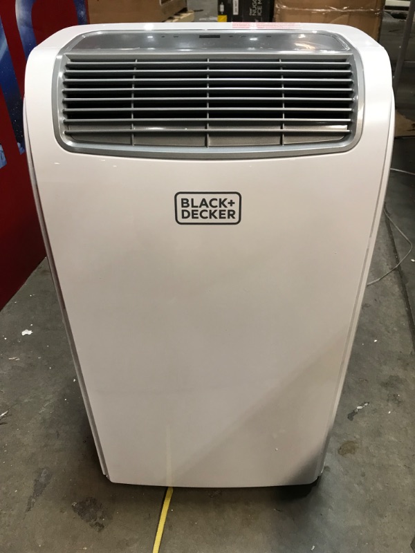 Photo 2 of BLACK+DECKER 5,500 BTU DOE (10,000 BTU ASHRAE) Portable Air Conditioner with Remote Control, White
