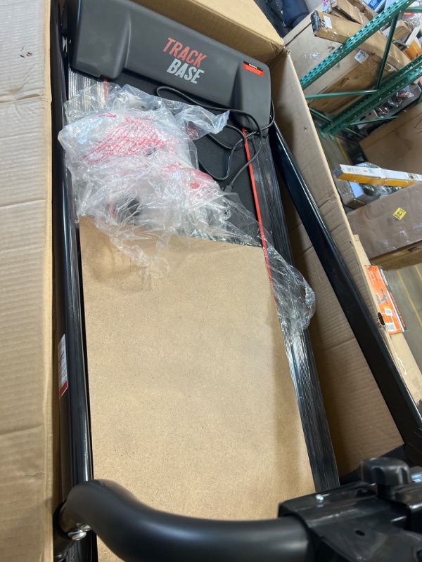 Photo 3 of **Parts Only**SereneLife SLFTRD18 - Smart Folding Compact Treadmill with Downloadable App & Bluetooth connectivity