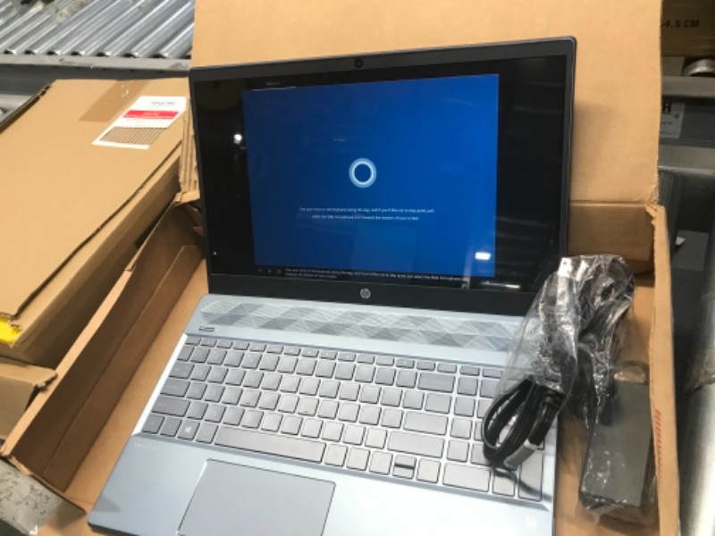 Photo 2 of 2020 Newest HP Flagship Business Laptop 15.6" Full HD (1920x1080) Touchscreen - Lightning Fast 10th Gen Intel core i7-1065G7 - 16GB RAM 512 GB SSD GeForce MX250 Fog Blue -Free Efun Accessories Bundle
