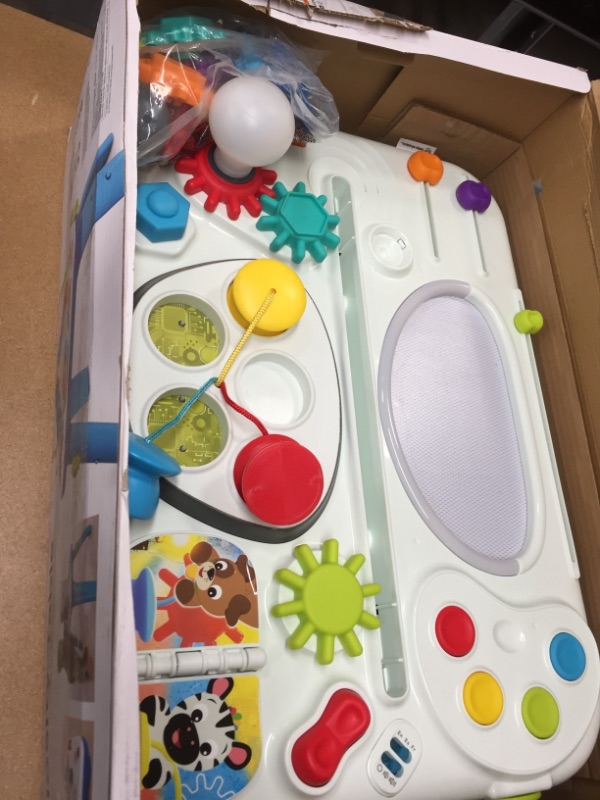 Photo 3 of Baby Einstein Curiosity Table Activity Station Table Toddler Toy with Lights and Melodies, Ages 12 Months and Up
