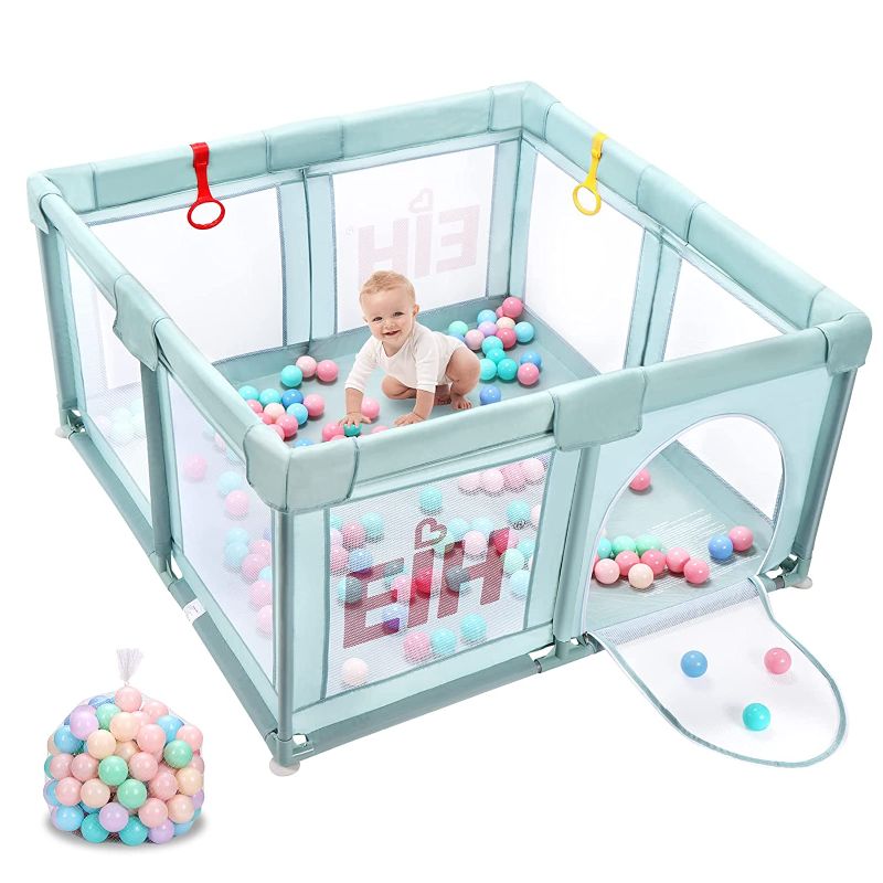 Photo 1 of EIH Baby Playpen, Playpen for Babies and Toddlers Indoor & Outdoor Kids Activity Center