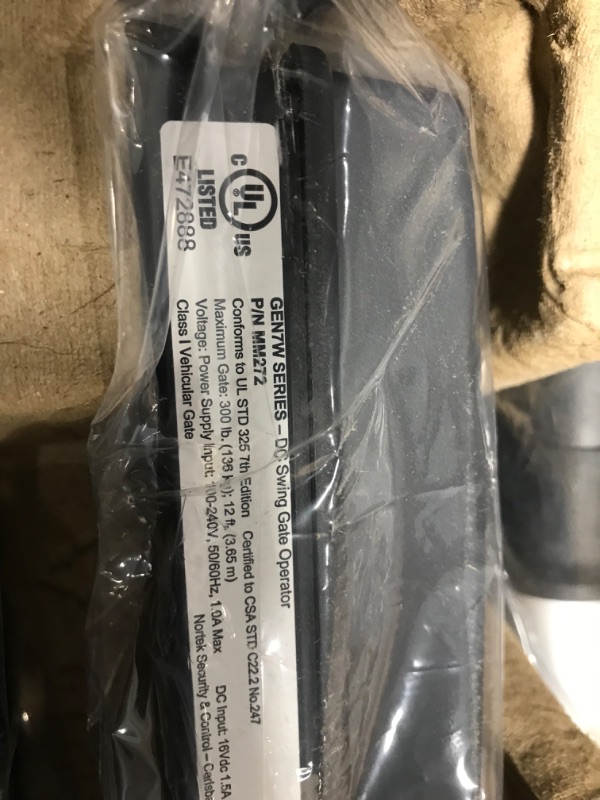 Photo 1 of Mighty Mule MM272 70 Series Dual Automatic Gate Opener, Black