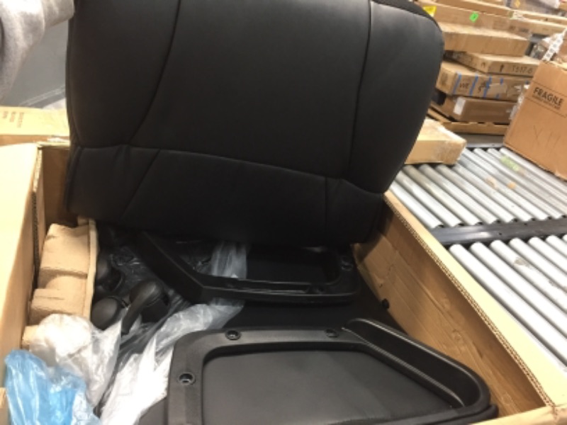 Photo 1 of Amazon Basics Padded Office Desk Chair with Armrests, Adjustable Height/Tilt, 360-Degree Swivel, 275Lb Capacity - Black
