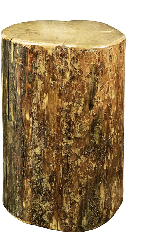 Photo 1 of 
Montana Woodworks Glacier Country Collection Cowboy Stump, 25 Inches High Occasional Table