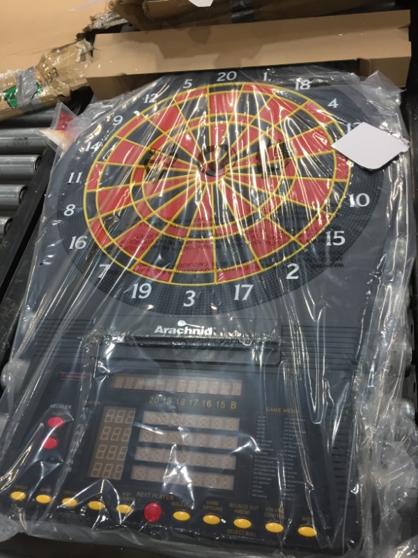 Photo 4 of Arachnid Cricket Pro 800 Electronic Dartboard with Arcade Cabinet