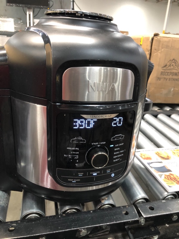 Photo 3 of Ninja Foodi 8-qt. 12-in-1 Deluxe Xl Pressure Cooker & Air Fryer - Stainless Steel FD401
