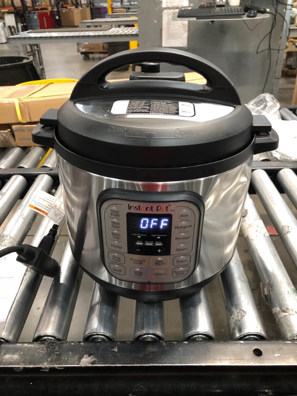 Photo 3 of Instant Pot DUO80 7-in-1 Programmable Pressure Cooker 8-Qt.
