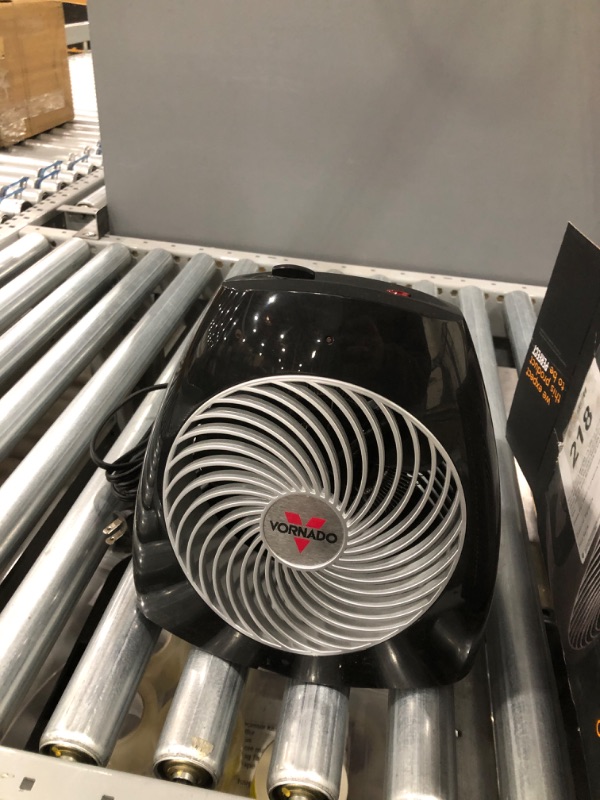 Photo 2 of Vornado 1,500 Watt Portable Electric Fan Compact Heater with Adjustable Thermostat