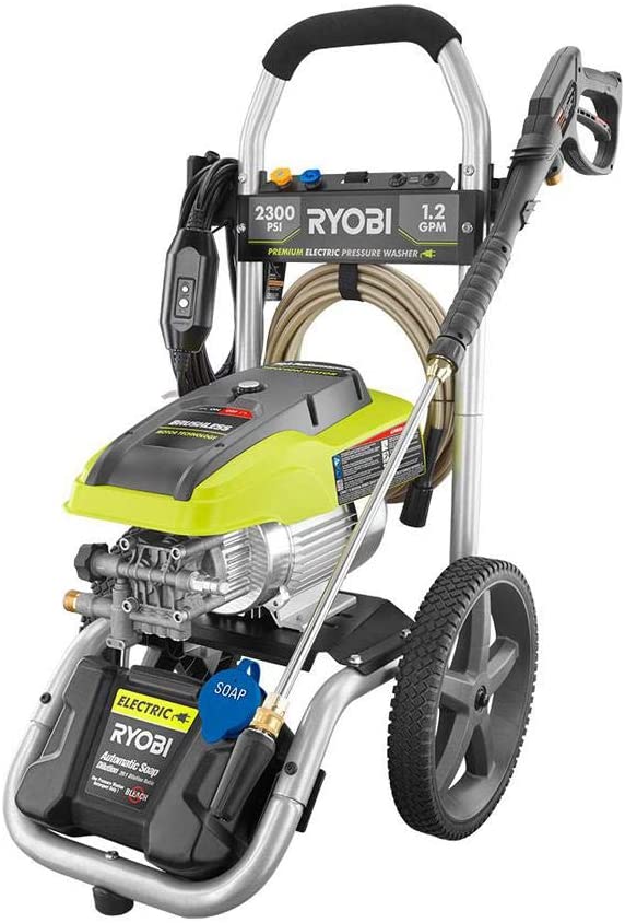 Photo 1 of RYOBI 2,300 PSI 1.2 GPM High Performance Electric Pressure Washer Renewed
