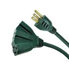 Photo 1 of 2 PACK**
HDX 25 ft. 16/3 Fan-Tap Landscape Extension Cord, Green