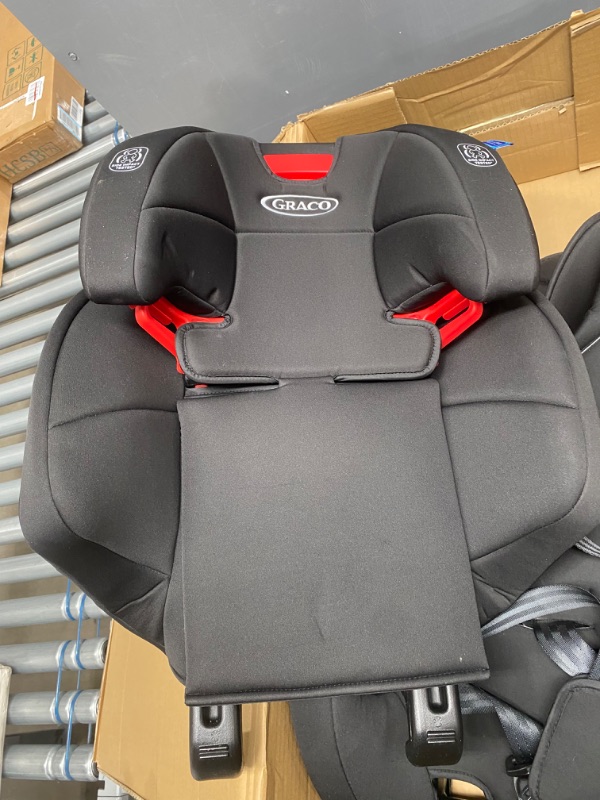 Photo 3 of Graco Slimfit 3 in 1 Car Seat | Slim & Comfy Design Saves Space in Your Back Seat, Redmond, Amazon Exclusive
