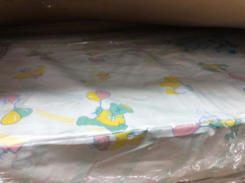 Photo 2 of Dream On Me 4" Full Size Foam Crib and Toddler Bed Mattress (Packaging May Vary)
