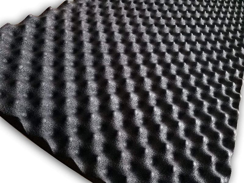 Photo 1 of  Sound Proof Padding Soundproofing Foam Acoustic Eggcrate Design Car Heatproof Foam Deadener
