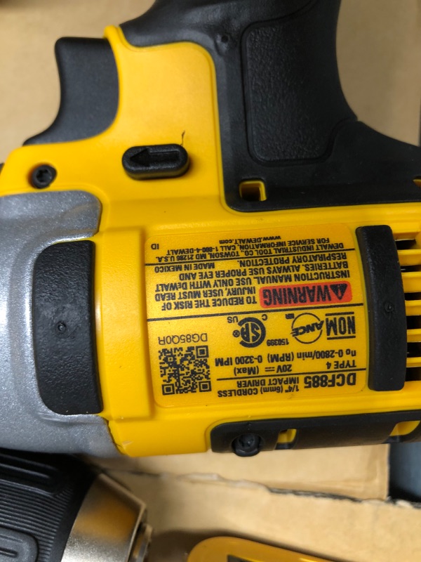 Photo 28 of **BRAND NEW** EVERY TOOL INDIVIDUALLY TESTED AND FUNCTIONAL, BLUE TOOTH TESTED AND FUNCTIONAL TOO**
DEWALT
20-Volt Max Cordless Combo Kit (10-Tool) with (2) 20-Volt 2.0Ah Batteries, Charger & Bag