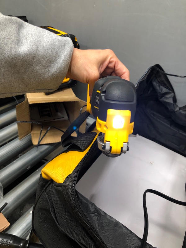 Photo 9 of **BRAND NEW** EVERY TOOL INDIVIDUALLY TESTED AND FUNCTIONAL, BLUE TOOTH TESTED AND FUNCTIONAL TOO**
DEWALT
20-Volt Max Cordless Combo Kit (10-Tool) with (2) 20-Volt 2.0Ah Batteries, Charger & Bag
