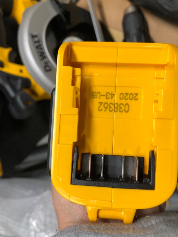 Photo 7 of **BRAND NEW** EVERY TOOL INDIVIDUALLY TESTED AND FUNCTIONAL, BLUE TOOTH TESTED AND FUNCTIONAL TOO**
DEWALT
20-Volt Max Cordless Combo Kit (10-Tool) with (2) 20-Volt 2.0Ah Batteries, Charger & Bag